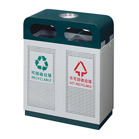 Outdoor waste can for parking lot HW-20