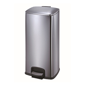 Factory Price New Stainless Steel Pedal Foot Bin for Hotel Room (30 L/KL-027)