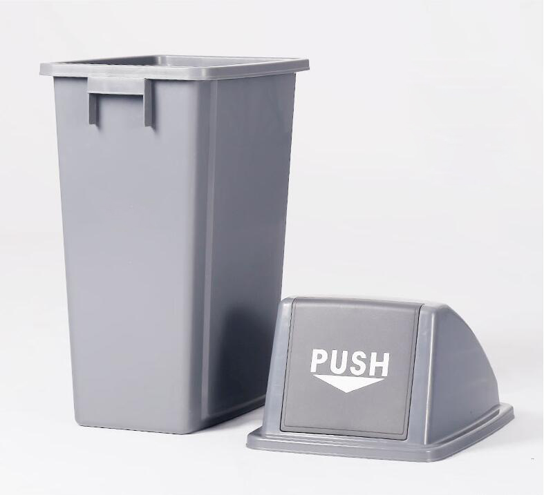 (60L)Plastic Waste Bin for Outdoor Remove Use (KL-004)