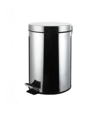 Pedal Waste Can with Stainless Steel (KL-010)