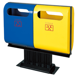 Recyclable and other waste printing waste bin HW-13