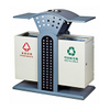 Metal recycling container for outdoor HW-134