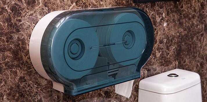 Double Jumbo Toilet Paper Dispenser for airport KW-918