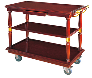 Liquor Trolley with Wooden for Hotel (FW-70A)