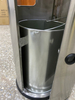 Stainless Steel Wipe Dispenser Trash Can /Gym Wipes Floor Dispenser 